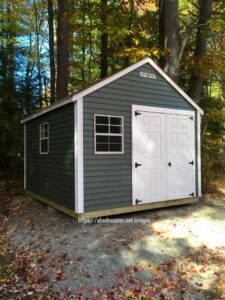 Custom sheds Barrington NH — built with clean lines, balanced proportions, and durable New Hampshire craftsmanship.